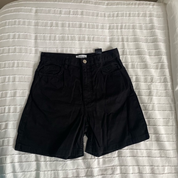 & other stories High Waisted Shorts Size 4 - Picture 1 of 6
